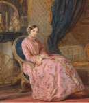 Robertson Christina Portrait of Grand Duchess Maria Nikolayevna - Hermitage